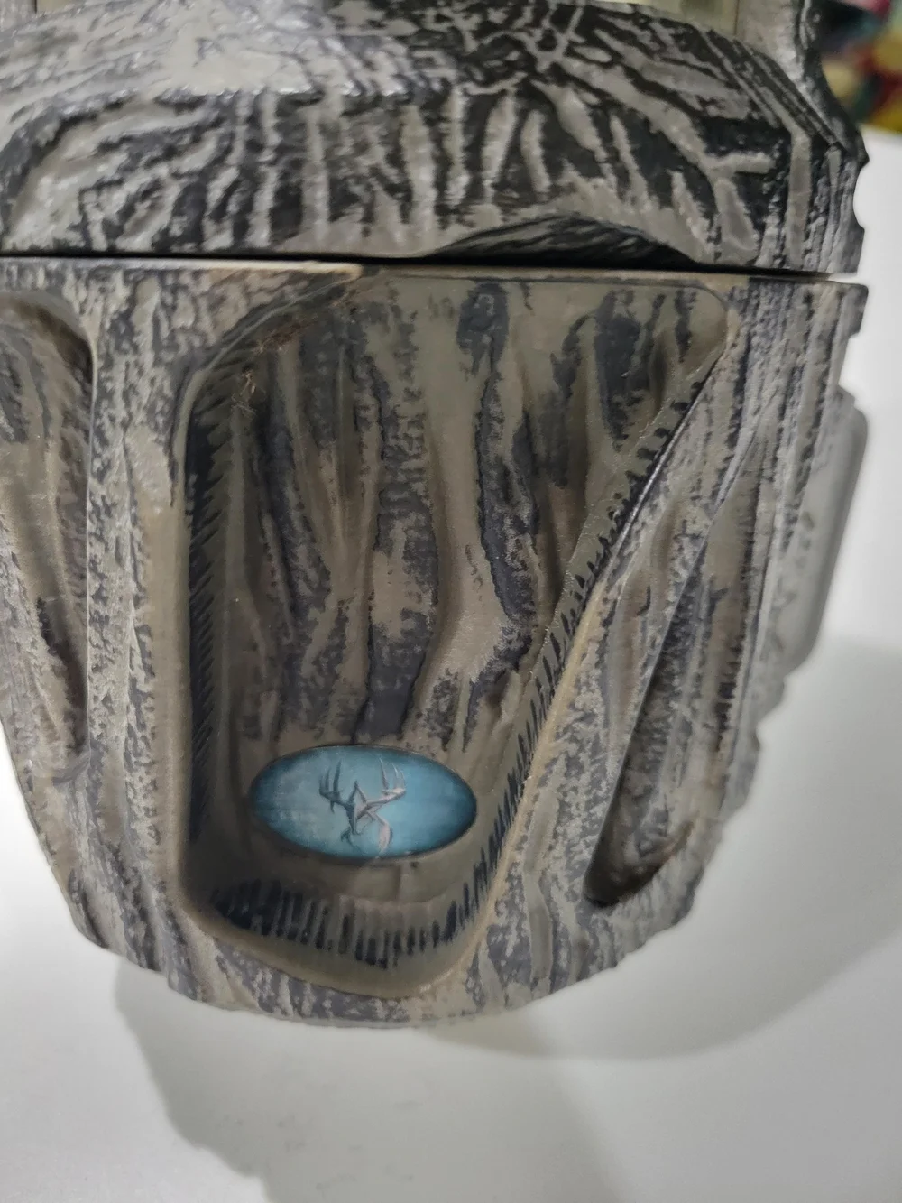 Gray Camouflage Lantern-Style Trail Camera Lantern - Unbranded